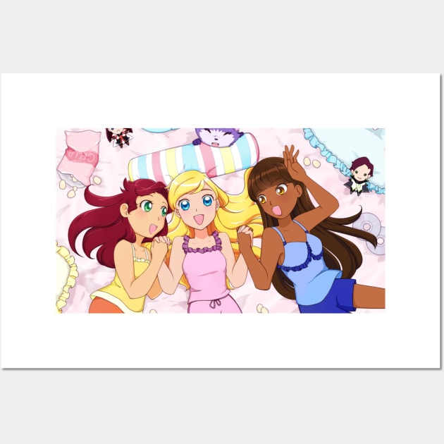 Lolirock Sleepover Wall Art by ButterflyLatte